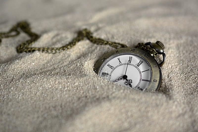 Clock Time Travel Landscape